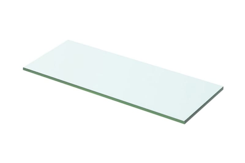 Hyllyt 2 kpl kirkas lasi 50x15 cm - Säilytys - Vaatesäilytys - Vaatekaappi - Vaatekaapin hyllyjärjestelmät - Vaatekaapin hyllytaso