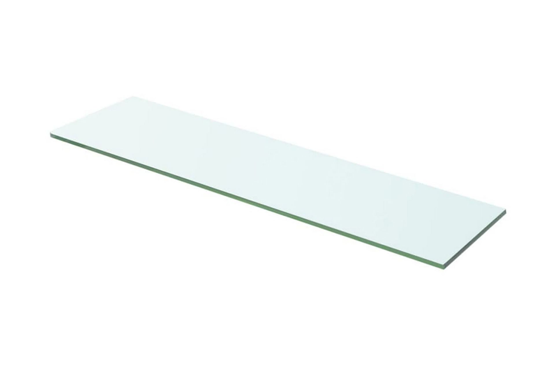 Hyllyt 2 kpl kirkas lasi 60x12 cm - Säilytys - Vaatesäilytys - Vaatekaappi - Vaatekaapin hyllyjärjestelmät - Vaatekaapin hyllytaso