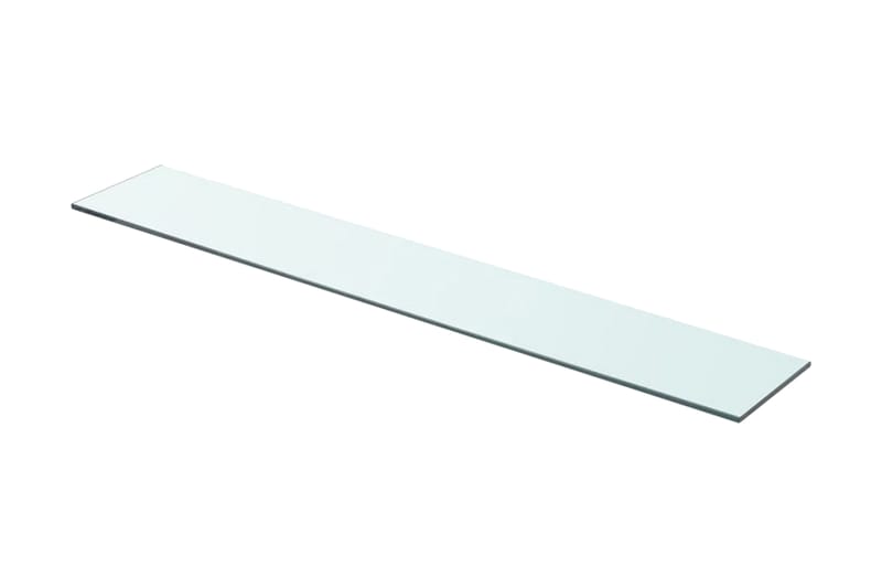 Hyllyt 2 kpl kirkas lasi 80x12 cm - Säilytys - Vaatesäilytys - Vaatekaappi - Vaatekaapin hyllyjärjestelmät - Vaatekaapin hyllytaso