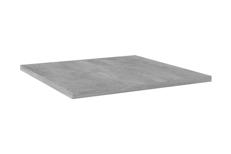 Kirjahyllytasot 8 kpl betoninharmaa 40x40x1,5 cm lastulevy - Harmaa - Säilytys - Vaatesäilytys - Vaatekaappi - Vaatekaapin hyllyjärjestelmät - Vaatekaapin hyllytaso
