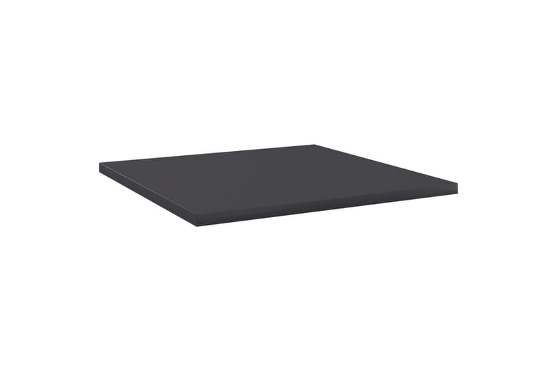 Kirjahyllytasot 8 kpl harmaa 40x40x1,5 cm lastulevy - Harmaa - Säilytys - Vaatesäilytys - Vaatekaappi - Vaatekaapin hyllyjärjestelmät - Vaatekaapin hyllytaso