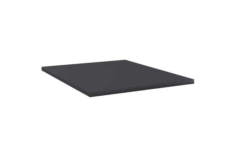 Kirjahyllytasot 8 kpl harmaa 40x50x1,5 cm lastulevy - Harmaa - Säilytys - Vaatesäilytys - Vaatekaappi - Vaatekaapin hyllyjärjestelmät - Vaatekaapin hyllytaso