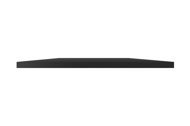 Kirjahyllytasot 8 kpl korkeakiilto musta 40x50x1,5 cm - Musta - Säilytys - Vaatesäilytys - Vaatekaappi - Vaatekaapin hyllyjärjestelmät - Vaatekaapin hyllytaso