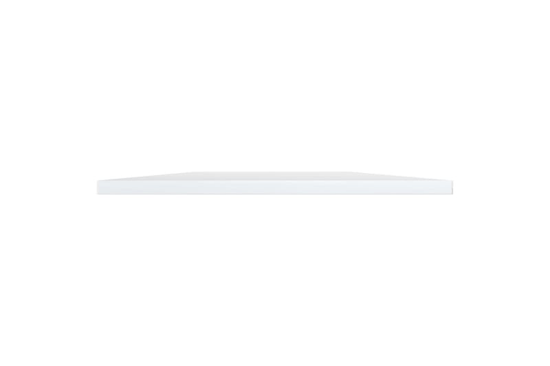 Kirjahyllytasot 8 kpl korkeakiilto valk 40x50x1,5 cm - Valkoinen - Säilytys - Vaatesäilytys - Vaatekaappi - Vaatekaapin hyllyjärjestelmät - Vaatekaapin hyllytaso