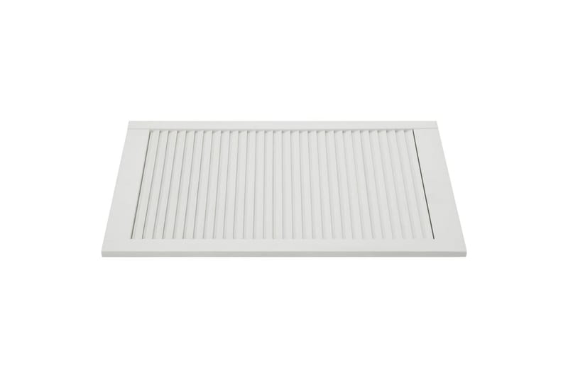 Säleikköovet 2 kpl täysi mänty valkoinen 99,3x59,4 cm - Valkoinen - Säilytys - Vaatesäilytys - Vaatekaappi - Vaatekaapin ovi - Vaatekaapin päätylevy