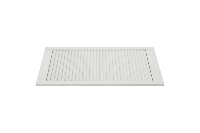 Säleikköovet 4 kpl täysi mänty valkoinen 99,3x39,4 cm - Valkoinen - Säilytys - Vaatesäilytys - Vaatekaappi - Vaatekaapin ovi - Vaatekaapin päätylevy