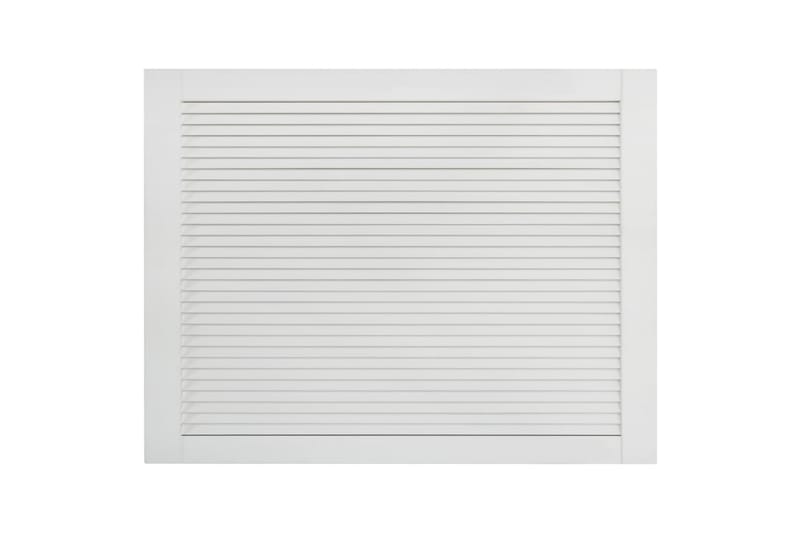 Säleikköovi 4 kpl täysi mänty valkoinen 39,5x59,4 cm - Valkoinen - Säilytys - Vaatesäilytys - Vaatekaappi - Vaatekaapin ovi - Vaatekaapin päätylevy