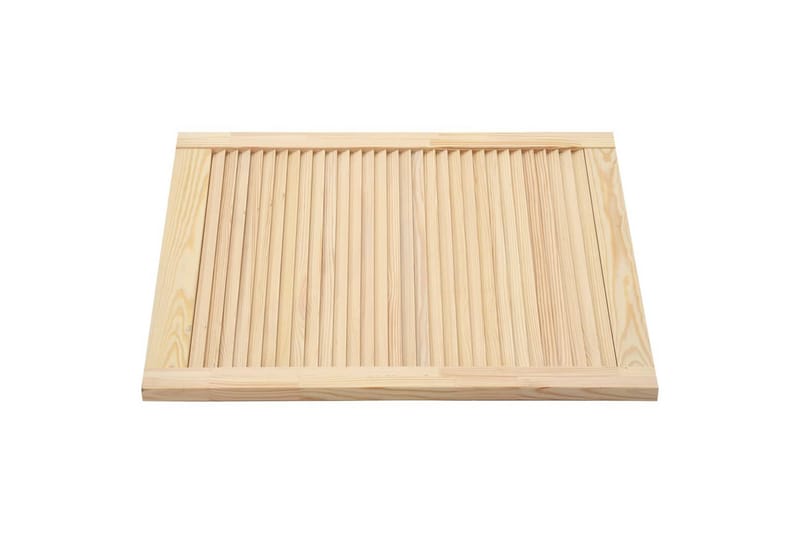 Säleikköovi täysi mänty 69x59,4 cm - Ruskea - Säilytys - Vaatesäilytys - Vaatekaappi - Vaatekaapin ovi - Vaatekaapin päätylevy