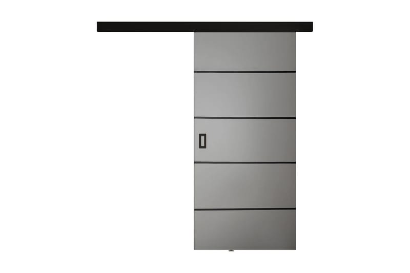 Liukuovi Majong Plus 204 cm - Harmaa - Säilytys - Vaatesäilytys - Vaatekaappi - Vaatekaapin ovi - Vaatekaapin liukuovi