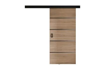 Liukuovi Majong Plus 204 cm - Luonnonväri - Säilytys - Vaatesäilytys - Vaatekaappi - Vaatekaapin ovi - Vaatekaapin liukuovi