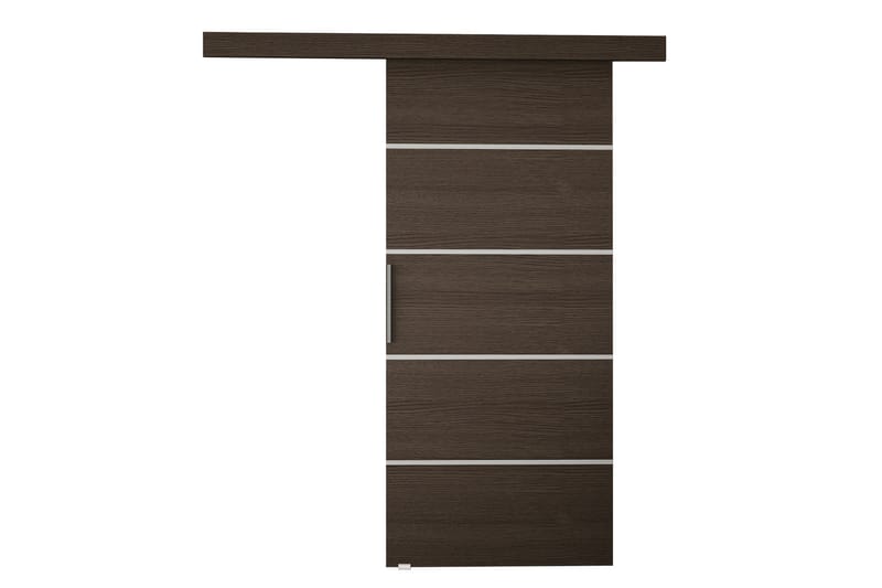 Liukuovi Nemanja 86x205 cm - Ruskea - Säilytys - Vaatesäilytys - Vaatekaappi - Vaatekaapin ovi - Vaatekaapin liukuovi