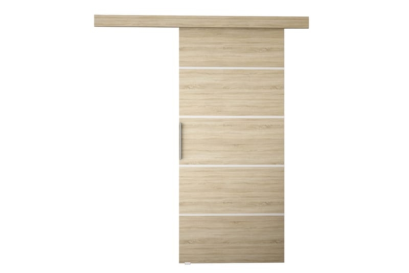 Liukuovi Nemanja 86x205 cm - Tammi - Säilytys - Vaatesäilytys - Vaatekaappi - Vaatekaapin ovi - Vaatekaapin liukuovi