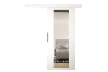 Liukuovi Nemanja 86x205 cm - Valkoinen - Säilytys - Vaatesäilytys - Vaatekaappi - Vaatekaapin ovi - Vaatekaapin liukuovi