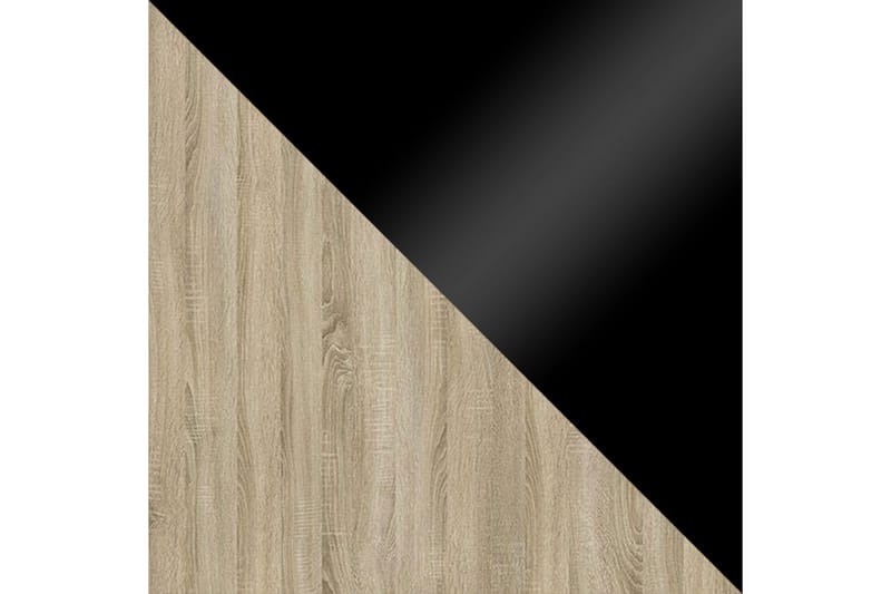 Liukuovi - Tammi/Musta - Säilytys - Vaatesäilytys - Vaatekaappi - Vaatekaapin ovi - Vaatekaapin liukuovi