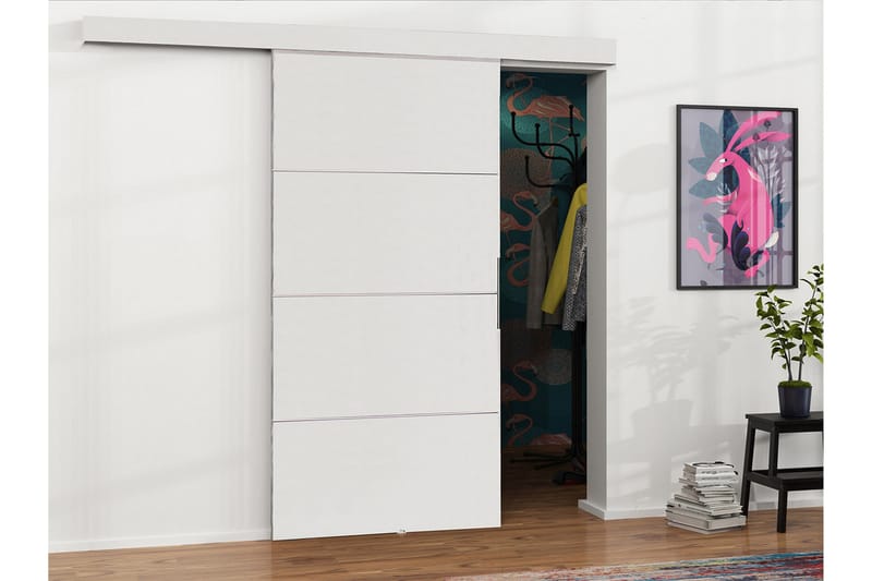 Malibu Ovi 204x86x205 cm - Säilytys - Vaatesäilytys - Vaatekaappi - Vaatekaapin ovi - Vaatekaapin liukuovi