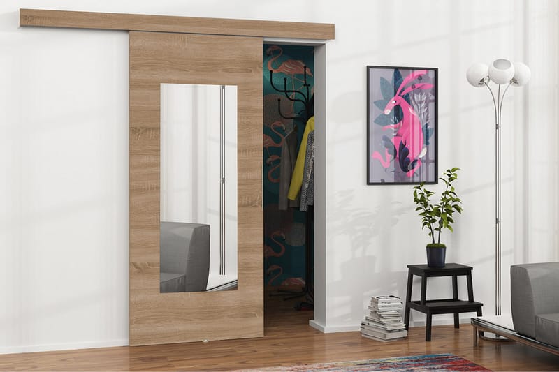 Malibu Ovi 204x86x5 cm - Säilytys - Vaatesäilytys - Vaatekaappi - Vaatekaapin ovi - Vaatekaapin liukuovi