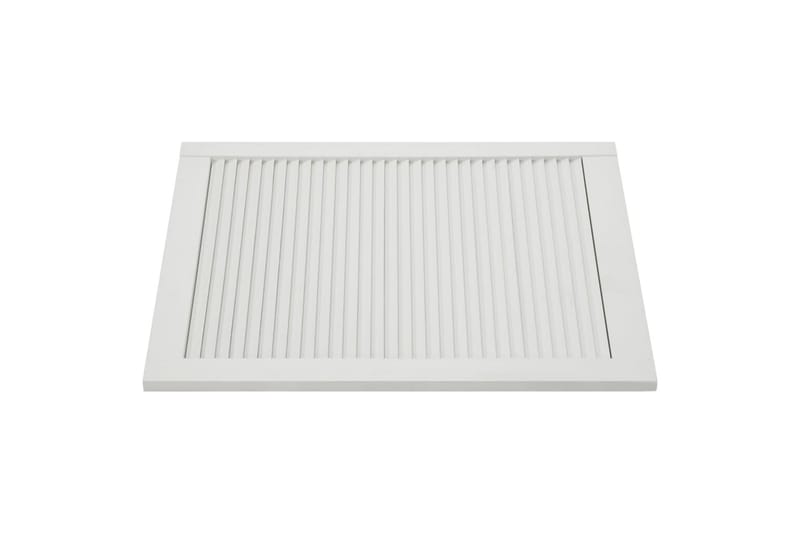 Säleikköovi 2 kpl täysi mänty valkoinen 61,5x49,4 cm - Valkoinen - Säilytys - Vaatesäilytys - Vaatekaappi - Vaatekaapin ovi - Vaatekaapin päätylevy