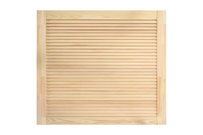 Säleikköovi 4 kpl täysi mänty 39,5x49,4 cm - Ruskea - Säilytys - Vaatesäilytys - Vaatekaappi - Vaatekaapin ovi - Vaatekaapin päätylevy
