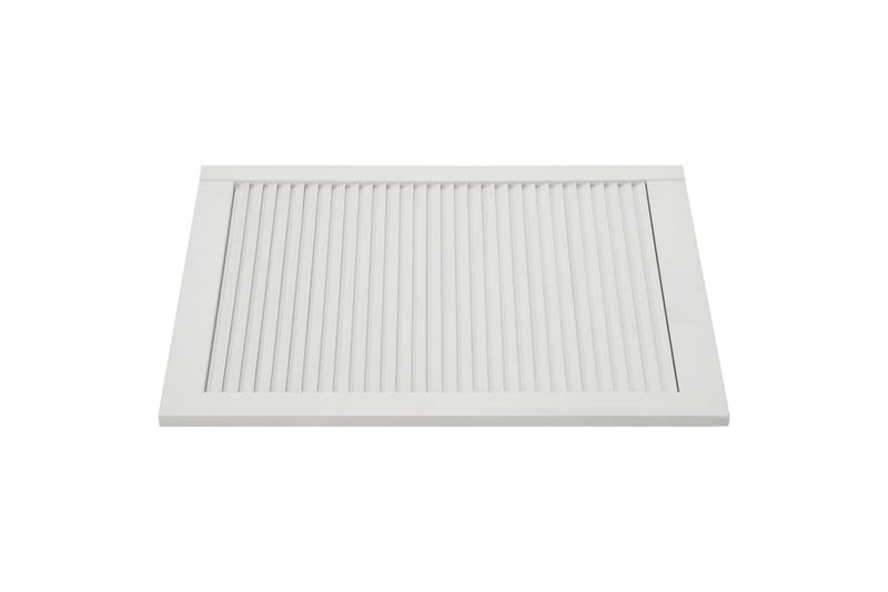 Säleikköovi 4 kpl täysi mänty valkoinen 69x49,4 cm - Valkoinen - Säilytys - Vaatesäilytys - Vaatekaappi - Vaatekaapin ovi - Vaatekaapin päätylevy
