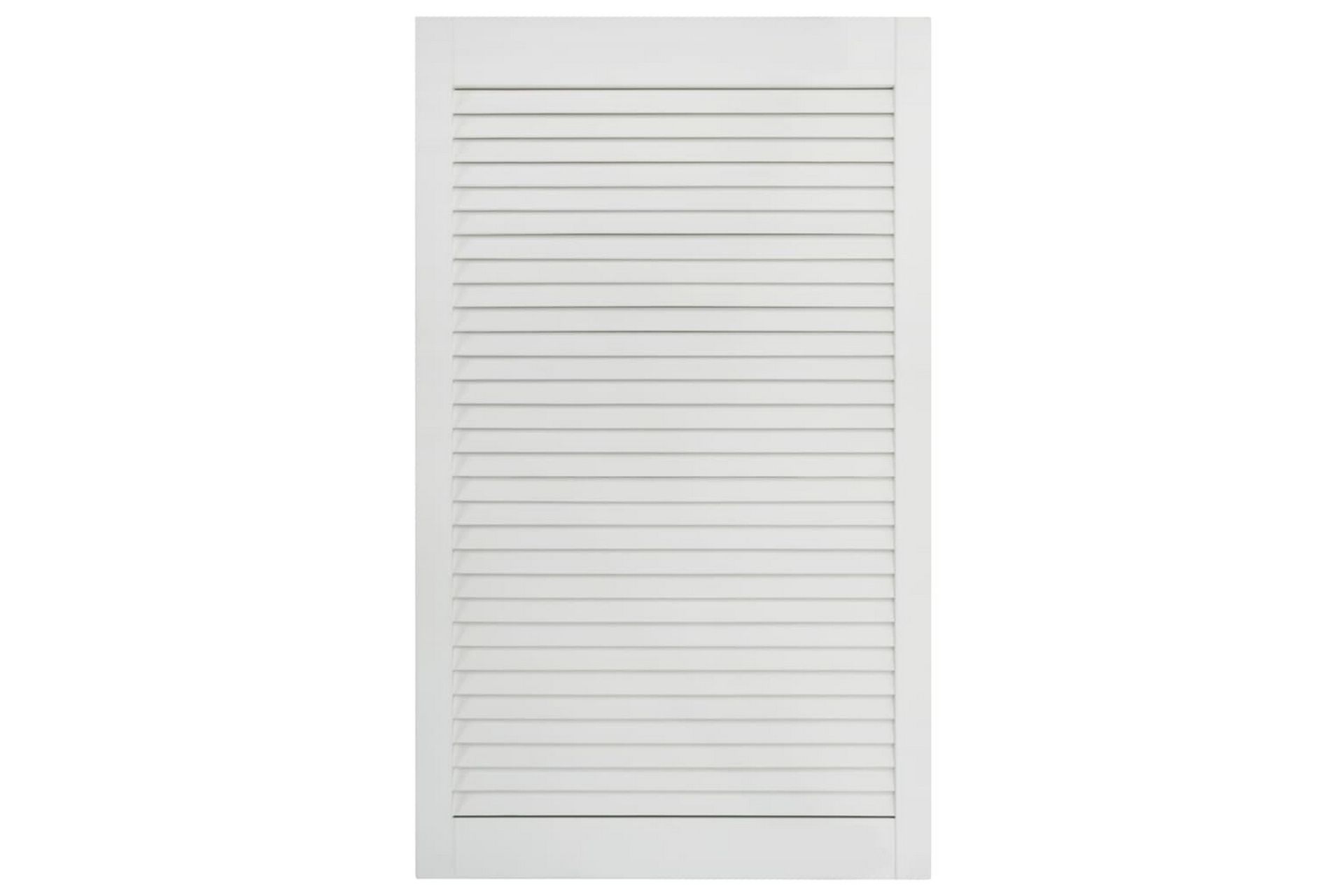 Säleikköovi 4 kpl täysi mänty valkoinen 99,3x49,4 cm - Valkoinen - Säilytys - Vaatesäilytys - Vaatekaappi - Vaatekaapin ovi - Vaatekaapin päätylevy