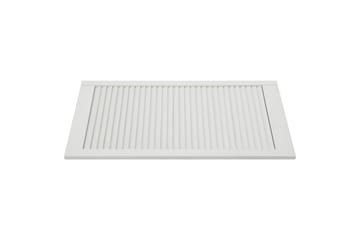 Säleikköovi 4 kpl täysi mänty valkoinen 99,3x49,4 cm - Valkoinen - Säilytys - Vaatesäilytys - Vaatekaappi - Vaatekaapin ovi - Vaatekaapin päätylevy