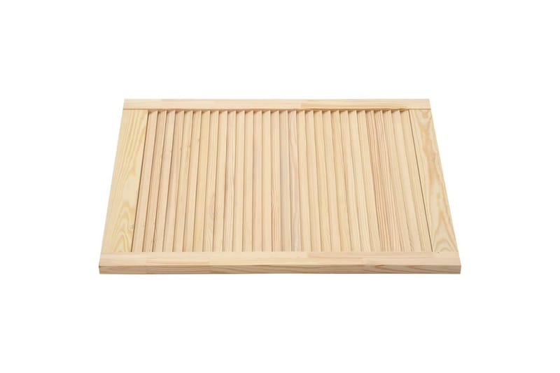 Säleikköovi täysi mänty 61,5x49,4 cm - Ruskea - Säilytys - Vaatesäilytys - Vaatekaappi - Vaatekaapin ovi - Vaatekaapin päätylevy