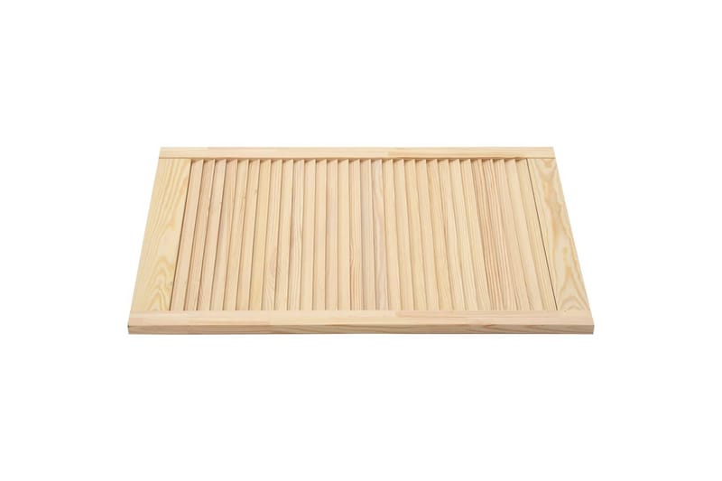 Säleikköovi täysi mänty 69x39,4 cm - Ruskea - Säilytys - Vaatesäilytys - Vaatekaappi - Vaatekaapin ovi - Vaatekaapin päätylevy
