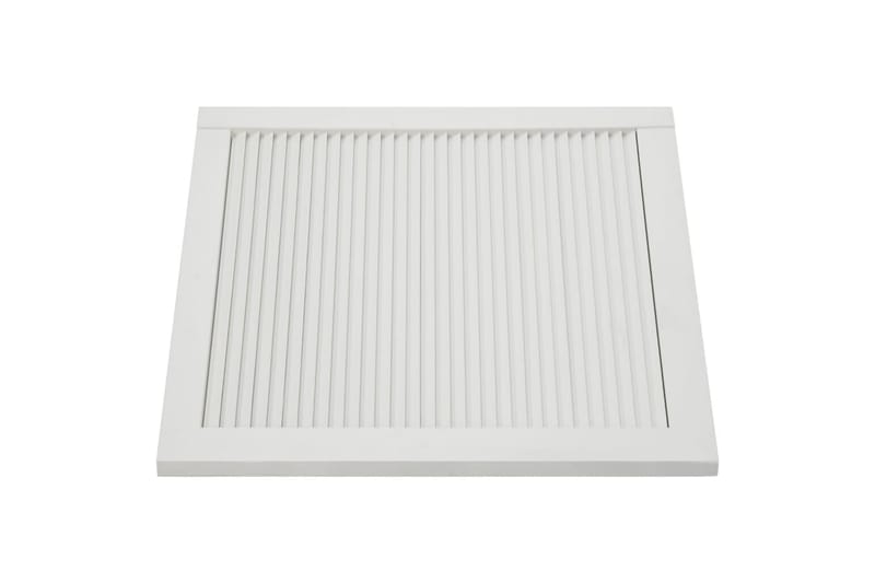 Säleikköovi täysi mänty valkoinen 39,5x49,4 cm - Valkoinen - Säilytys - Vaatesäilytys - Vaatekaappi - Vaatekaapin ovi - Vaatekaapin päätylevy