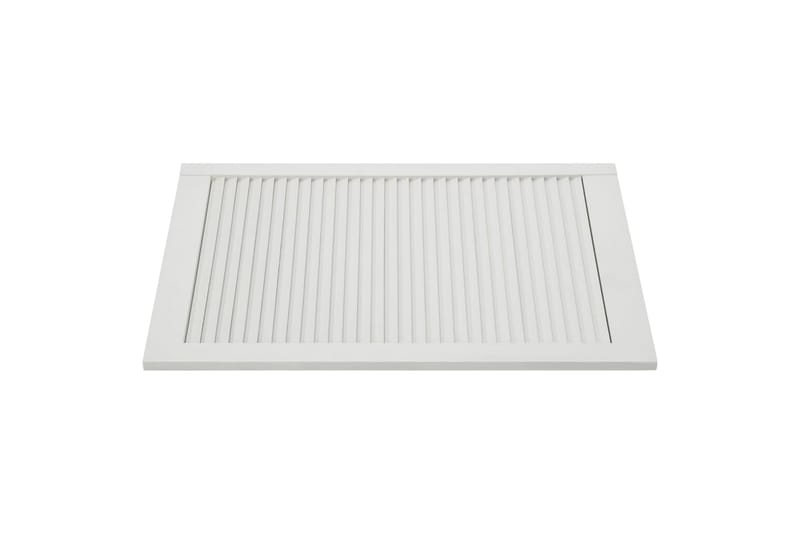 Säleikköovi täysi mänty valkoinen 69x39,4 cm - Valkoinen - Säilytys - Vaatesäilytys - Vaatekaappi - Vaatekaapin ovi - Vaatekaapin päätylevy