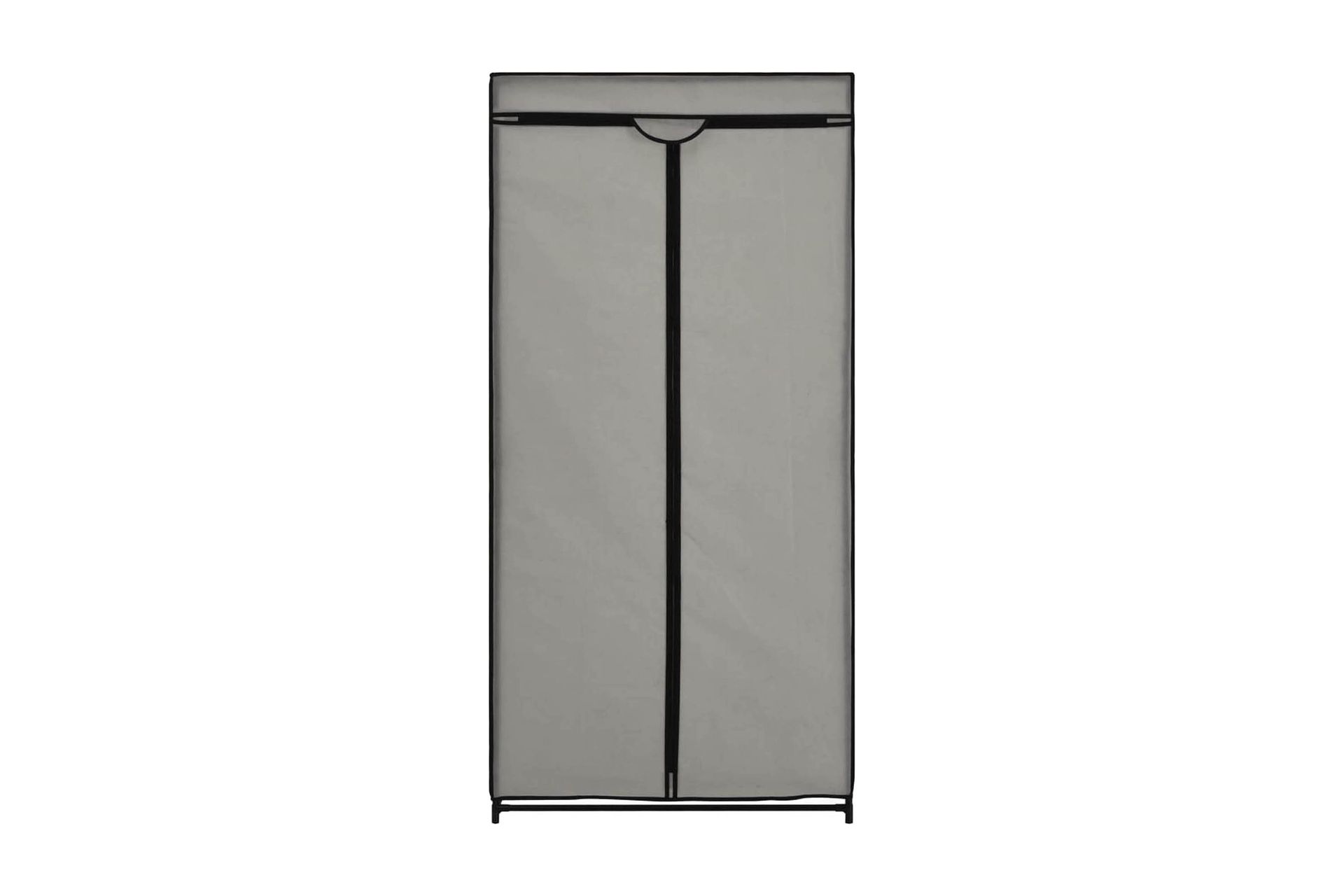 Vaatekaapit 2 kpl harmaa 75x50x160 cm - Harmaa - Säilytys - Vaatesäilytys - Vaatekaappi