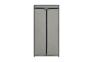 Vaatekaapit 2 kpl harmaa 75x50x160 cm - Harmaa - Säilytys - Vaatesäilytys - Vaatekaappi