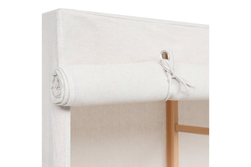 Vaatekaappi 3 hyllyä 110x40x170 cm - Valkoinen - Säilytys - Vaatesäilytys - Vaatekaappi