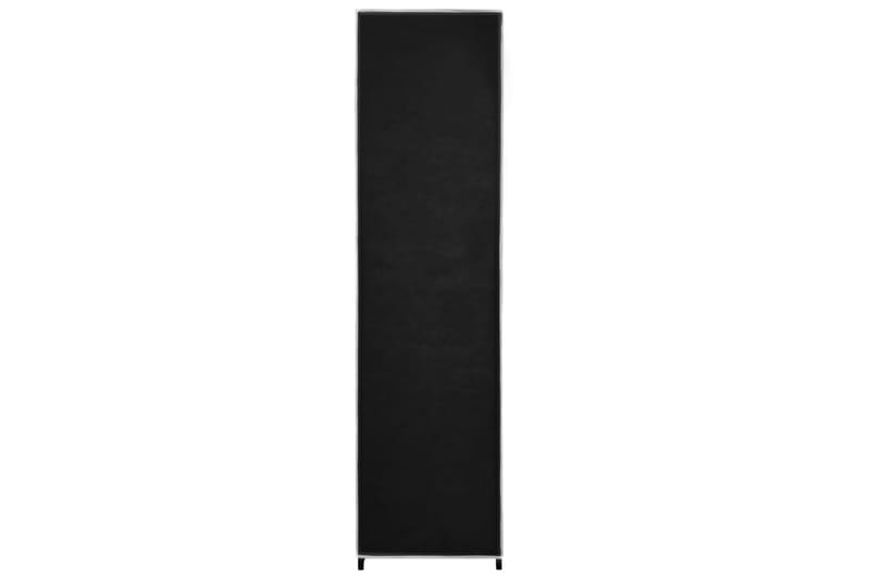 Vaatekaappi 4 lokerolla musta 175x45x170 cm - Musta - Säilytys - Vaatesäilytys - Vaatekaappi