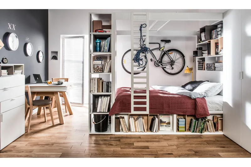 Vaatekaappi 4You Valkoinen - VOX - Säilytys - Vaatesäilytys - Vaatekaappi