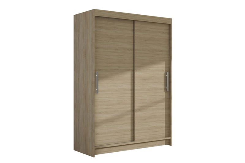 Vaatekaappi Aldo 120 cm Liukuovet - Tammi - Säilytys - Vaatesäilytys - Vaatekaappi