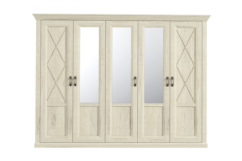Vaatekaappi Anahli 65x268 cm - Valkoinen - Säilytys - Vaatesäilytys - Vaatekaappi
