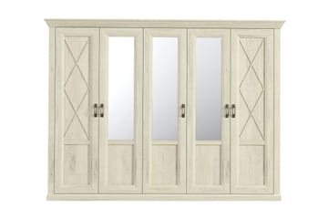 Vaatekaappi Anahli 65x268 cm - Valkoinen - Säilytys - Vaatesäilytys - Vaatekaappi