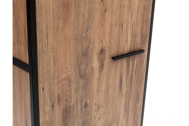 Vaatekaappi Anera 52x104 cm 5 ovea - Luonnonväri - Säilytys - Vaatesäilytys - Vaatekaappi