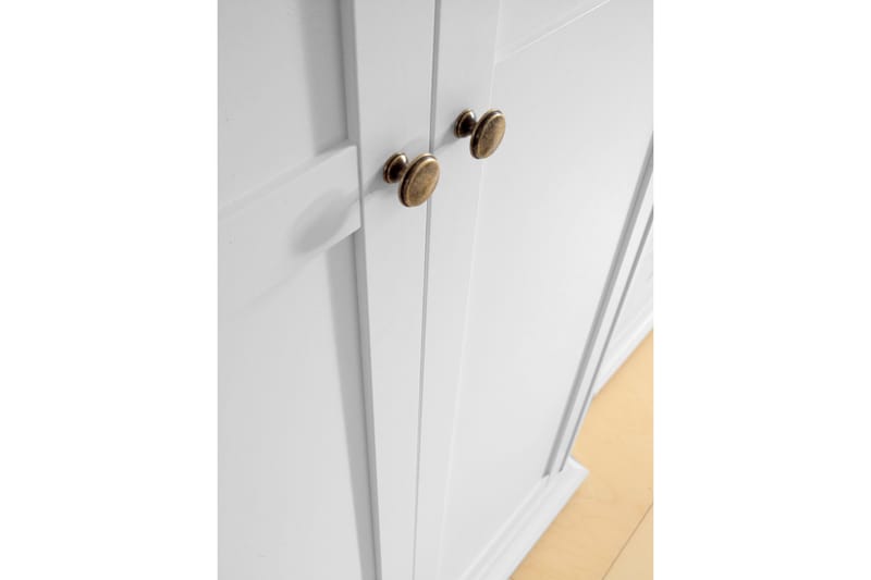 Vaatekaappi Anjou 96 cm 2 ovea - Valkoinen - Säilytys - Vaatesäilytys - Vaatekaappi