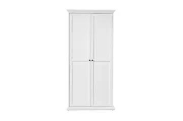 Vaatekaappi Anjou 96 cm 2 ovea - Valkoinen - Säilytys - Vaatesäilytys - Vaatekaappi