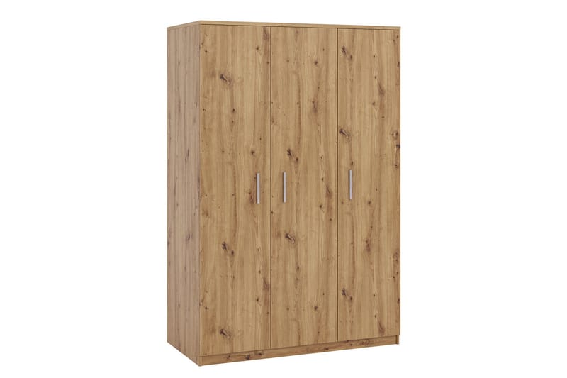 Vaatekaappi Barriga - Tammi - Säilytys - Vaatesäilytys - Vaatekaappi