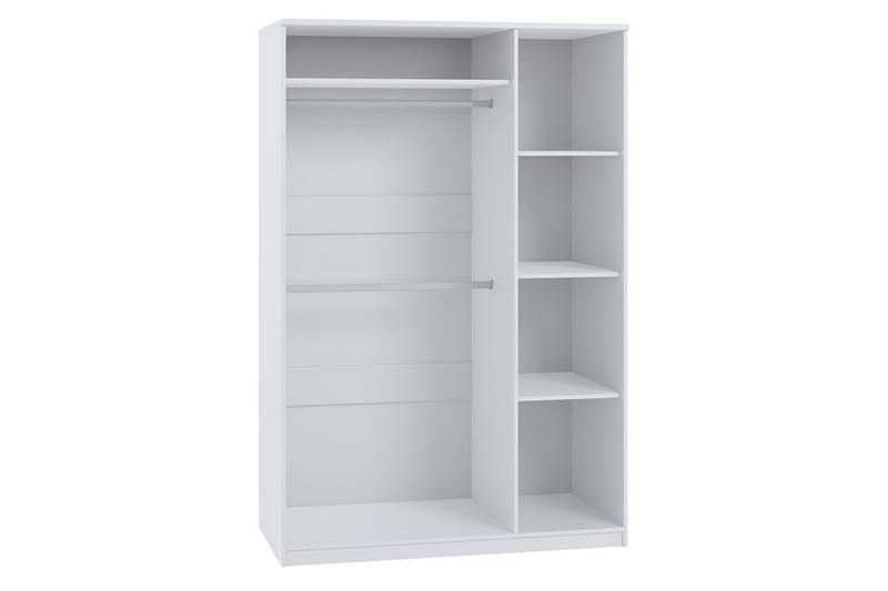 Vaatekaappi Barriga - Valkoinen - Säilytys - Vaatesäilytys - Vaatekaappi