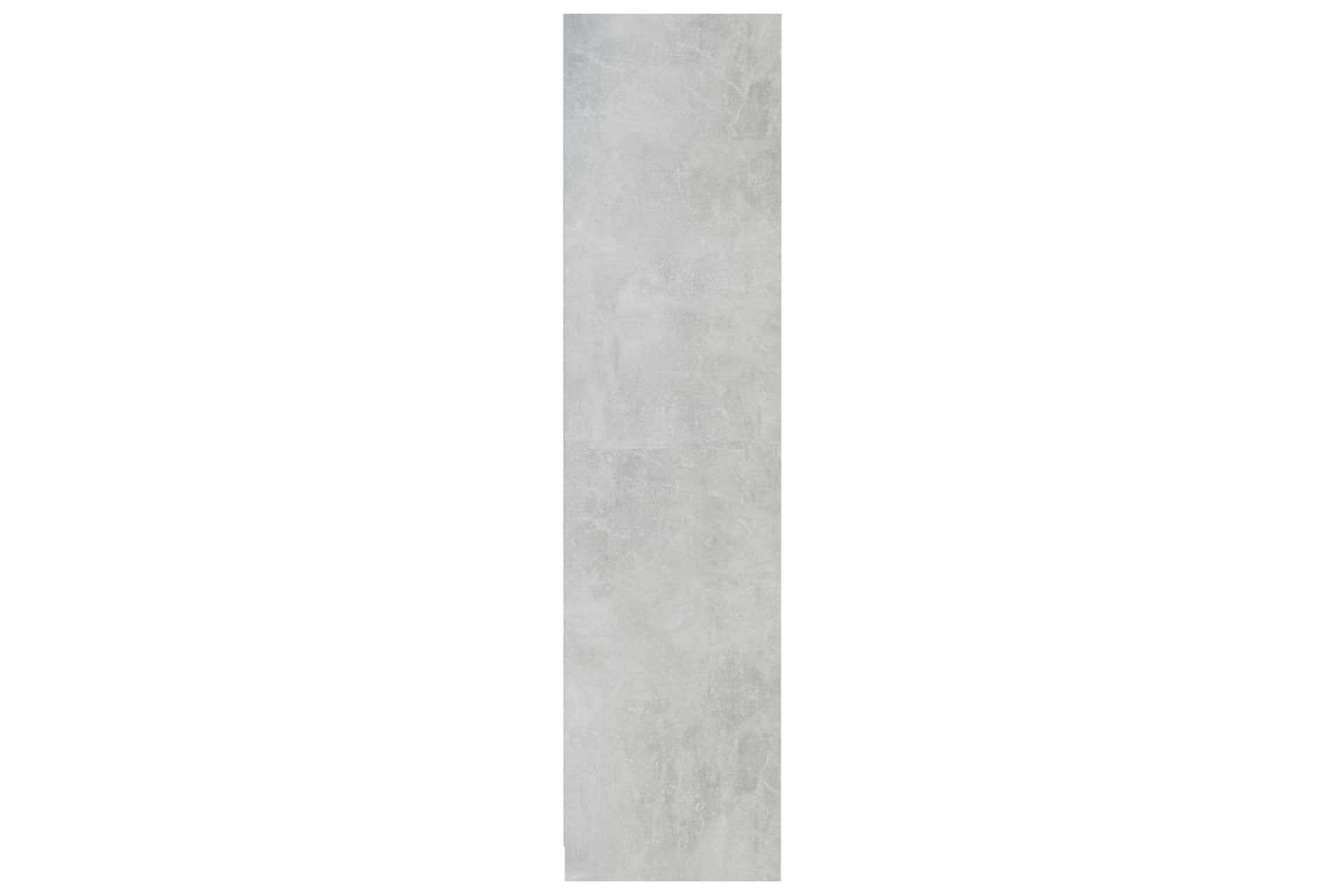 Vaatekaappi betoninharmaa 50x50x200 cm lastulevy - Harmaa - Säilytys - Vaatesäilytys - Vaatekaappi