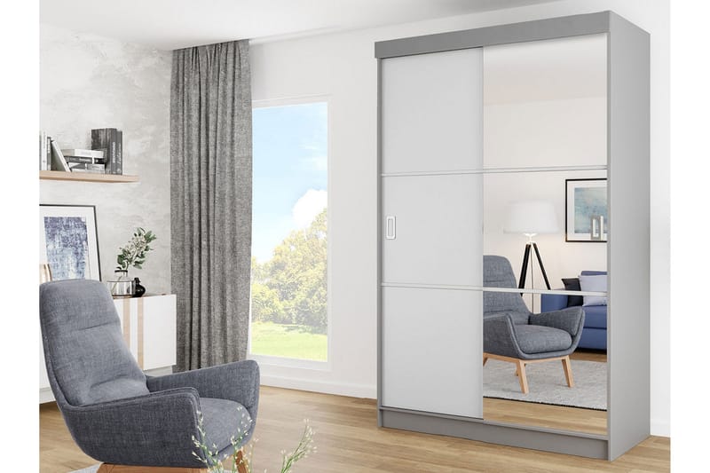 Vaatekaappi Bill 60x138 cm - Säilytys - Vaatesäilytys - Vaatekaappi