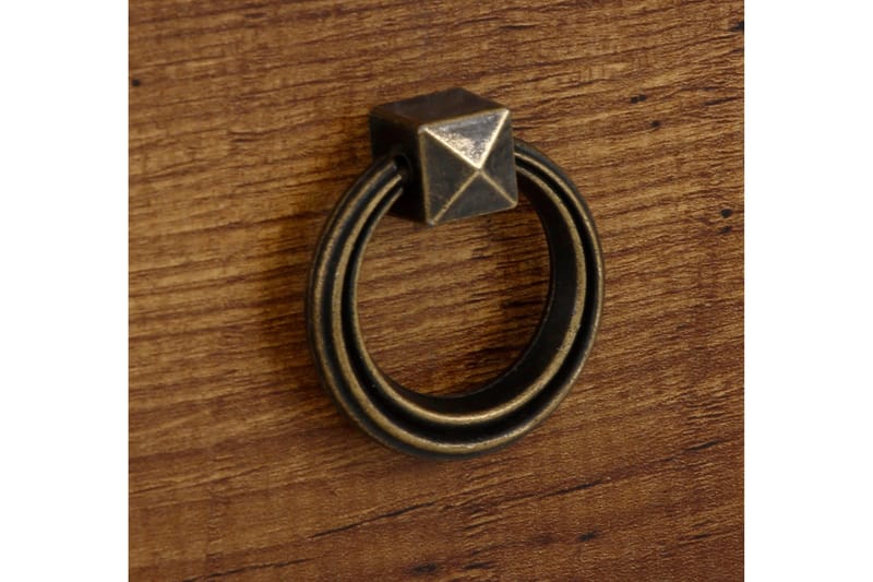 Vaatekaappi Bonnyville 62x60 cm - Valkoinen/Luonnonväri - Säilytys - Vaatesäilytys - Vaatekaappi