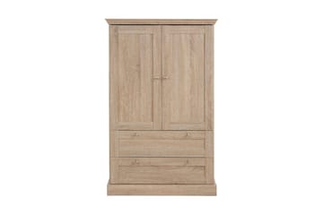 Vaatekaappi Borgela 85 cm - Ruskea - Säilytys - Vaatesäilytys - Vaatekaappi