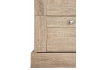 Vaatekaappi Borgela 85 cm - Ruskea - Säilytys - Vaatesäilytys - Vaatekaappi