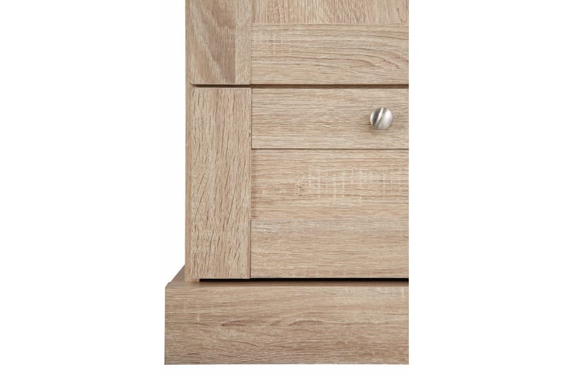 Vaatekaappi Borgela 85 cm - Ruskea - Säilytys - Vaatesäilytys - Vaatekaappi