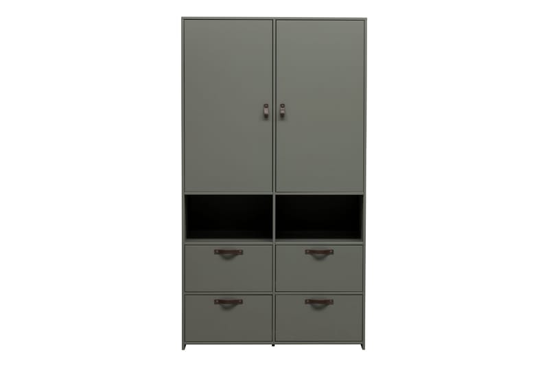 Vaatekaappi Cachafol Säilytyksellä - Harmaa - Säilytys - Vaatesäilytys - Vaatekaappi