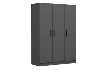 Vaatekaappi Cambrian 135 cm - Antrasiitti - Säilytys - Vaatesäilytys - Vaatekaappi